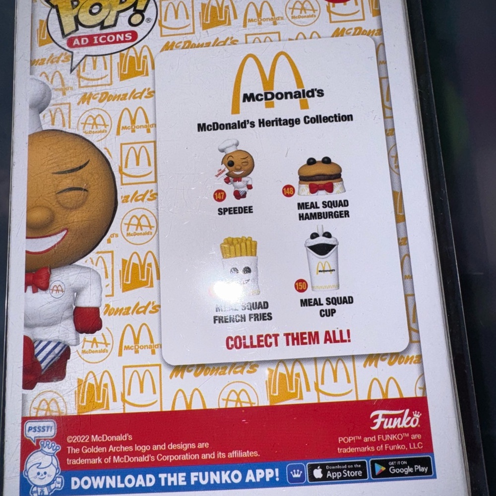 Funko Pop! Ad Icons Speedee Figure - Brown, White, Red in protective case - Picture 3 of 6